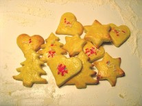 In der Weihnachtsbäckerei…